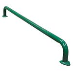 Gorilla Playsets 08-0002-FM Safety Handle Attachment for Swing Set or Playhouse, One 37" Metal Flush Mount Handle, Green