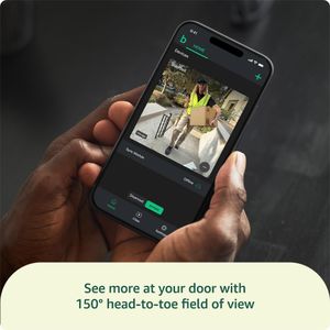 Blink Video Doorbell – Black Wireless Smart Home Security