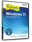 Individual Software Professor Teaches Microsoft Windows 11 With Skill Assessment - Training Software for Windows 11 & Windows 10 with Interactive Computer -Based Learning for Beginners & Advanced Users – DVD/PC