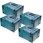 Makita 821551-8 MakPac Type 3 Stacking Connector Case 396mmx 296mmx 210mm Pack 4