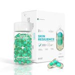 Beautywise Skin Resilience Combination of Ceramides, Hyaluronic Acid & Astaxanthin in Omega-3 | Oil enriched with Vitamin C, E for Skin Moisture and Glowing Skin | 60 Capsules (Pack of 1)