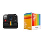 Polaroid Now+ Gen 2 Instant Camera - Black & Color Film for i-Type-6010, 40 Films