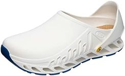 Scholl Unisex's Evoflex Medical Professional Clog, White, 9 US