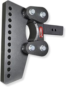 GEN-Y Hitch Weight Distribution Shank for 2.5" Receiver - 11" Drop, 21,000 LB Towing Capacity, 2,400 LB Tongue Weight, Silver