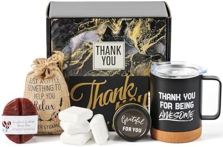 APRBOX Thank You Gifts Employee Appreciation Gifts Thanksgiving Christmas Gifts with Thank You Cards Spa Gift Basket for Men Women Teacher Assistant Social Worker Farewell Gift for Coworker Hostess