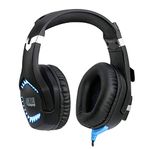 Adesso Headsets Xtream G3 Stereo Gaming Headsets with Surround-Sound, Noise Cancelling Microphone and LED Lighting for Laptop, PC, PS4, Nintendo Switch, Xbox