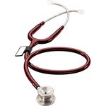 MDF MD One Stainless Steel Premium Dual Head Pediatric Stethoscope,Napa Tube, Silver Chestpieces-Headset, MDF777C17