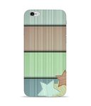 Silence Designer Printed Back Case Cover for Apple iPhone 6 |Star GREYGREEN CAS|