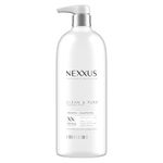 Nexxus Clean and Pure Clarifying Shampoo, For Nourished Hair With ProteinFusion, Silicone, Dye And Paraben Free 33.8 oz