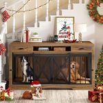 YITAHOME 63 Inch Double Dog Crate T