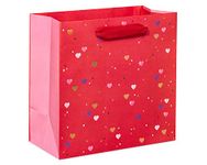 Papyrus Medium Gift Bag (Scattered Hearts) for Birthdays, Weddings, Bridal Showers and All Occasions - Limited Edtion (1 Bag)