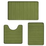 Sage Green Bathroom Rugs Sets 3 Pie