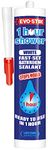 EVO-STIK 1 Hour Shower Bathroom Sealant, Fast Setting, Ready to Use in 1 Hour, Stops Mould, Colour: White, Size: 290ml