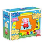 Peppa Pig PP02 Peppa's Laugh & Learn Toy Laptop for Kids-Interactive Learning & Child Development, Colours, Shapes, Letters & Numbers Recognition-Features 4 Fun Activities, 3+ Years, Single, Multi