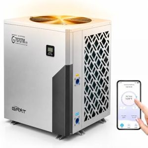 GRAT 140,000 BTU Full Inverter Swimming Pool Heat Pump 42,000 Gallons