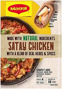 MAGGI Recipe Base Satay Chicken 43g Serves 4, 15 Pack