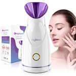 Kingsteam Nano Ionic Hot Mist Face Steamer - Professional Facial Steamer for Deep Cleaning - Facial Vaporizador, with Aromatherapy Kit and Blackhead Removal Tools, for Home Facial Sauna Spa