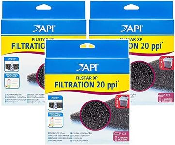 API 3 Pack of Filstar XP Filtration Foam Aquarium Canister Filter Filtration Pads, 2 Per Pack3