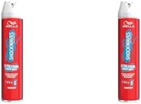 Wella Shockwaves Ultra Strong Power Hold Hairspray, 250ml (Pack of 2)