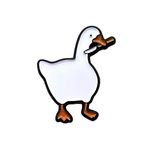 Goose Game meme metal enamel Pin, enamel