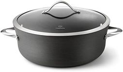 Calphalon Contemporary Hard-Anodized Aluminum Nonstick Cookware, Dutch Oven, 8 1/2-quart, Black