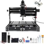 CNCTOPBAOS 3020 Plus CNC Engraving Machine,500W CNC Router for Metal Carving Cutting Wood Acrylic MDF,3 Axis GRBL Control CNC Milling Machine w/Limit Switches E-Stop + Offline Controller
