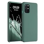 kwmobile Case Compatible with OnePlus 8T Case - TPU Silicone Phone Cover with Soft Finish - Forest Green