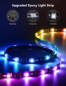 Govee RGBIC TV LED Backlight Strip, 3.8m – Color Changing Ambient Lighting
