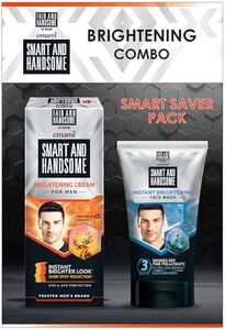Smart and Handsome Radiance Cream For Men (60 G) and Instant Radiance Face Wash (100 G)