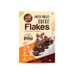 Desi Nutri Multi Millet Health Choco Flakes | Ready to Eat Choco Flakes | Millet Choco Flakes | Choco Flakes - 345 gms | Rich in Iron & Calcium