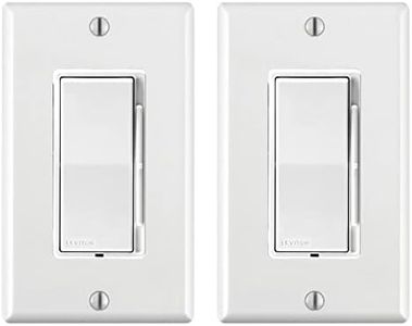 Decora Universal Rocker Dimmer with Slide Bar (2-Pack)