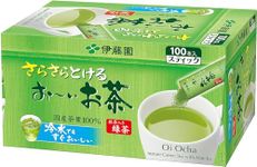 Itoen Oi Ocha Matcha Green Tea Powder 0.8g x 100 Sticks | Made in Japan | Japanese Green Tea