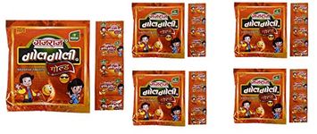 GAJRAJ Golgoli Digestive Tablets Poly Pack of 20 SaGAJRAJ Digestive Golgoli Tablets (Sachets of 4) (Pack of 2)chets of 4 Tablets Pack of (2)