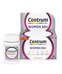 Centrum Women 50+ Multivitamin & Mineral Tablets, 24 essential nutrients including Vitamin D, Complete Multivitamin Tablets, 30 tablets (Packaging and Tablet colour may vary slightly)