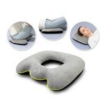 Hemorrhoid Pillow Bed Sore Cushion for Butt Sitting Donut Pillow Pressure Ulcer Cushion Donut Pillow for Tailbone Pain Relief Postpartum Pillow After Surgery Pressure Pads Medical Donut Seat Cushion