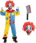 Scary Clown Costume for Kids Killer