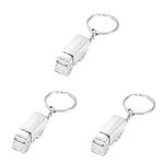 SUPVOX 3pcs Key Chain for Men Key F