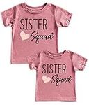 Teeny Fox Sister Squad T-Shirt Set 