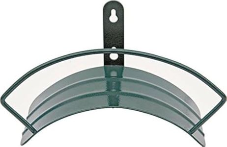 Rocky Mountain Goods Deluxe Metal Hose Hanger - Most Solid Wall Mounted Hose Hanger on The Market - Rust Proof Wrought Iron - Fits 100’ of Hose