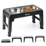 Raised Dog Feeding Station