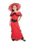 Girls Scarlet Saloon Girl Western Gone With The Wind World Book Day Week Halloween Carnival Fancy Dress Costume Outfit 4-14yrs (10-12 years)