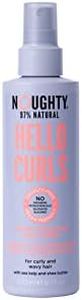 Noughty 97% Natural Hello Curls Define and Re-Shape Curl Primer, 97% Natural Sulphate Free Vegan Haircare, Vitamin Rich Formula for Curly and Wavy Styles, with Sea Kelp and Shea Butter 200 ml Spray