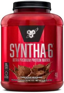 BSN SYNTHA-6 Whey Protein Powder with Micellar Casein, Milk Protein Isolate, Chocolate Milkshake, 48 Servings (Packaging May Vary)