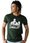 Junglist Sound System T Shirt - Drum and Bass DJ Music Producer Neurofunk Dubstep Screen Printed Tee Top (XXL) Green