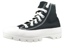 Converse Chuck Taylor All Star Lugged Hi Trainers Women Black - 7.5 - High Top Trainers Shoes