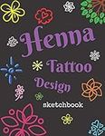 Henna Tattoo Design Sketchbook: For