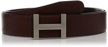 Tommy Hilfiger Men's Belt (TH/CRISTOBALPLUSREV2301M_Tan/Black_90cm)