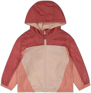 OshKosh B'Gosh Toddler/Littile Girls' Midweight Fleece Transitional Jacket, Pink, 6X