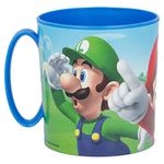 Super Mario 350ml Microwave Reusable Plastic Kids Cup