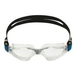 Aqua Sphere Kayenne Swim Goggles with Clear Lens (Black/Trasparent)